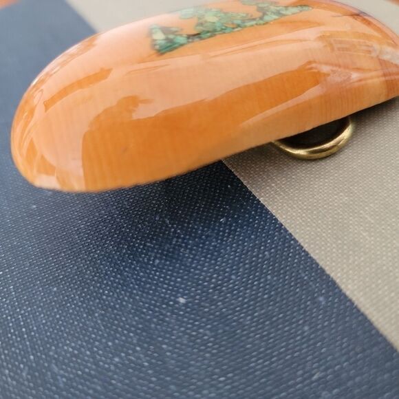 Pine tree belt Buckle artisan handmade new Mexico - Picture 3 of 4